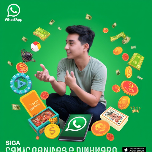 Imagem promocional da 50bet mostrando a plataforma e suas vantagens